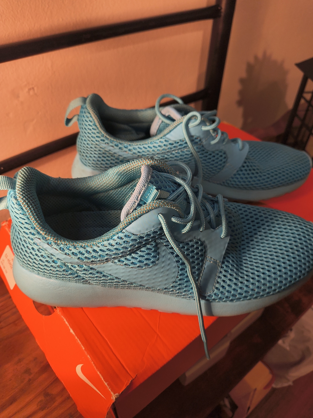 Nike Baby Blue Mesh Sneakers